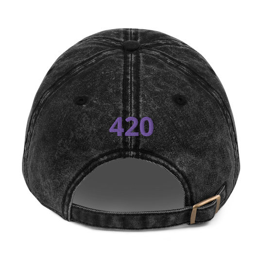 Ndica 420 Vintage Cotton Twill Cap