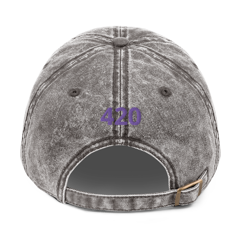 Ndica 420 Vintage Cotton Twill Cap