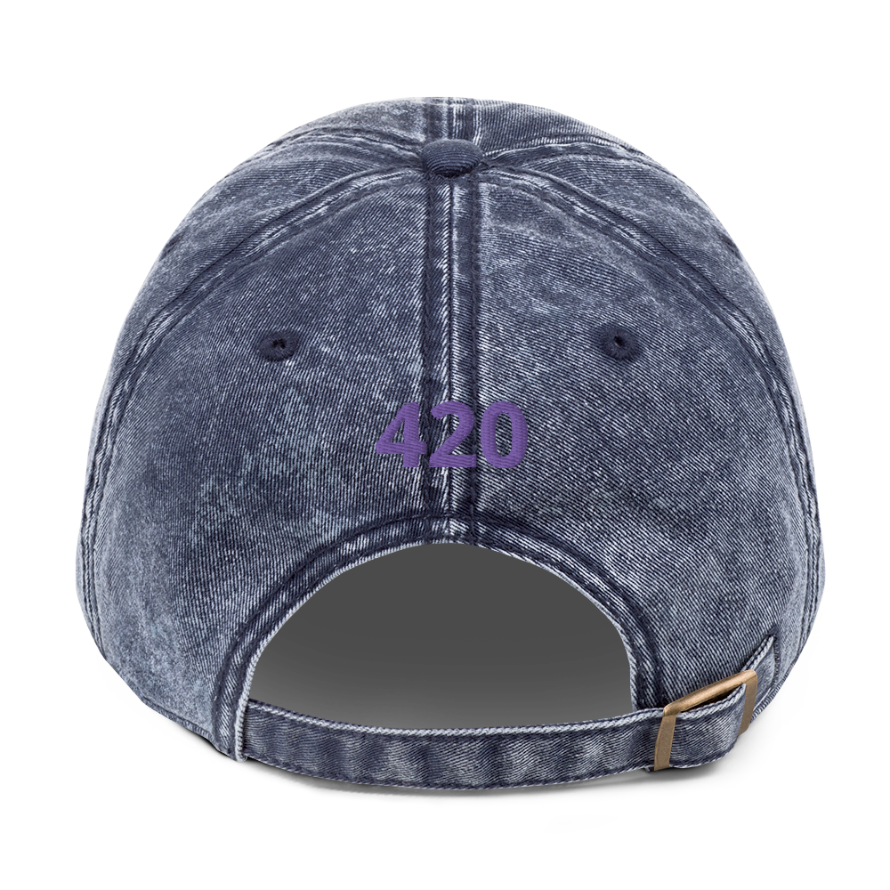 Ndica 420 Vintage Cotton Twill Cap
