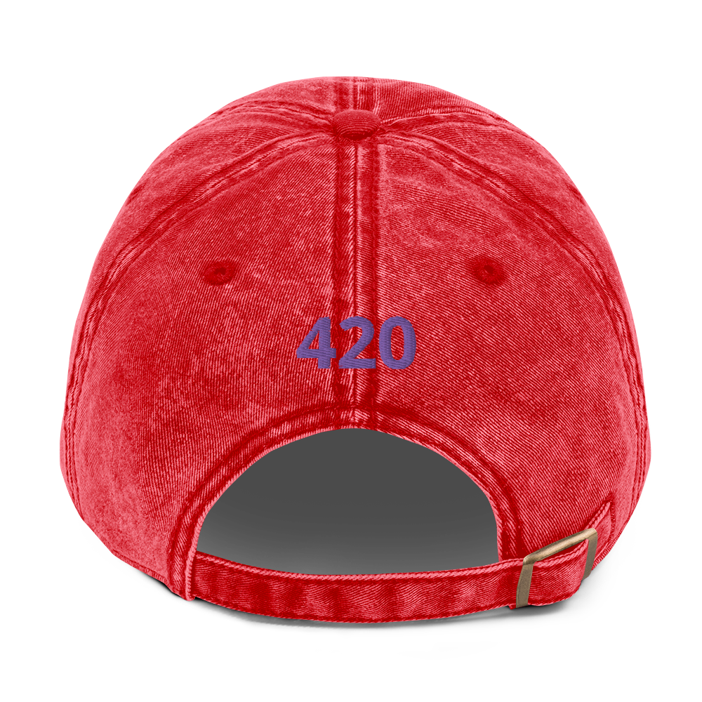 Ndica 420 Vintage Cotton Twill Cap